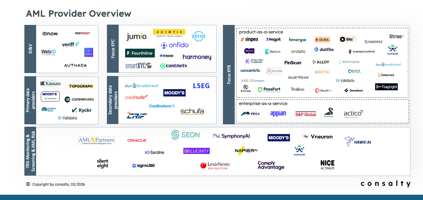 Aml Distributors AML Provider Overview: Who to Choose and How | content hub | consalty